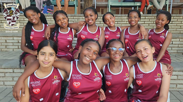 Crawford Sandton U11 Netball Team