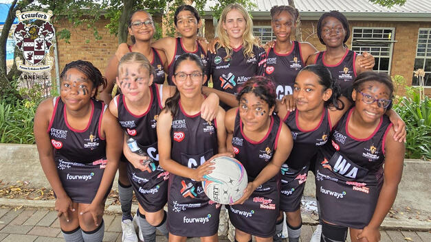 Crawford Lonehill U13 Netball Team