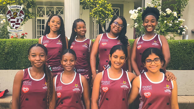Crawford Sandton U13 Netball Team